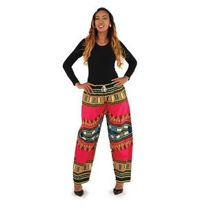 Bohemian Print Pocket Pants